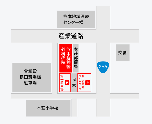 駐車場のマップ